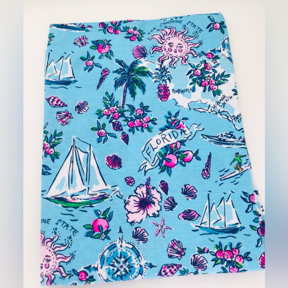 Lilly Pulitzer Aleece Dress-Amalfi Blue Lillys Roadtrip-Florida- NWT In Package - Picture 11 of 11